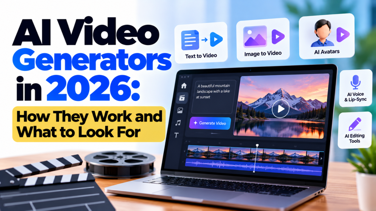AI Video Generators in 2026: How They Work and What to Look For